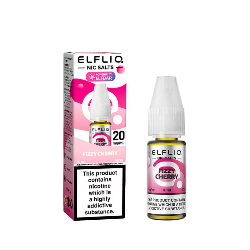 Elf Bar ElfLiq Fizzy Cherry Nic Salt E-Liquid - Image 3