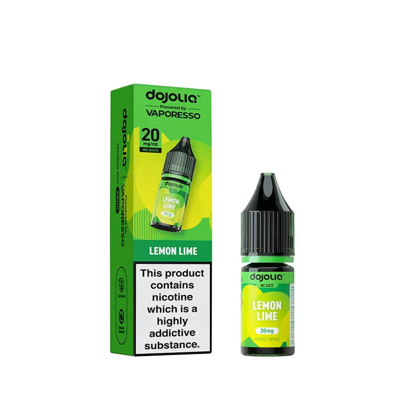DojoLiq Lemon Lime 10ml Nic Salt E-Liquid by Vaporesso - Image 2