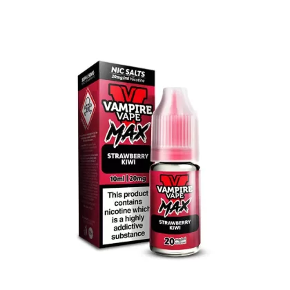 Vampire Vape MAX Strawberry Kiwi Nic Salt E-Liquid 10ml