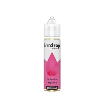 Bar Drop Rhubarb Raspberry 50ml Shortfill E-Liquid