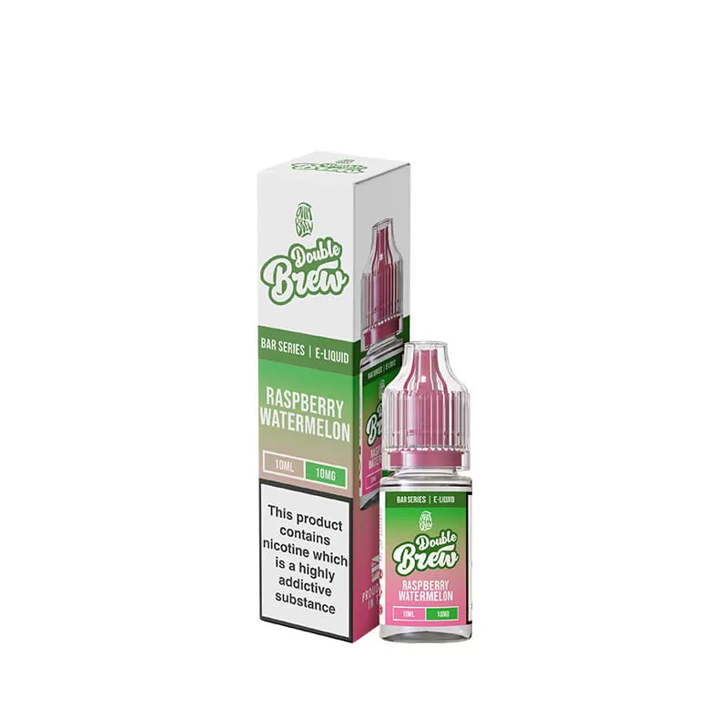 Ohm Brew Double Brew Raspberry Watermelon 10ml Nic Salt E-Liquid - Image 2
