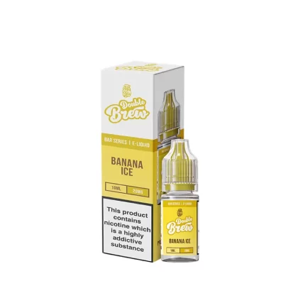 Ohm Brew Double Brew Banana Ice 10ml Nic Salt E-Liquid