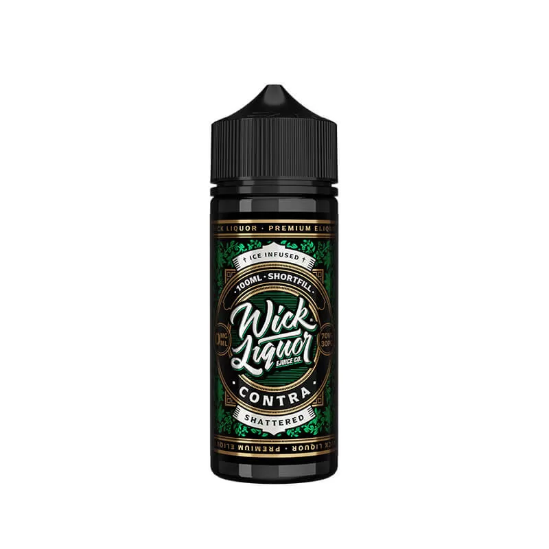 Wick Liquor Contra Shattered 100ml Shortfill E-Liquid