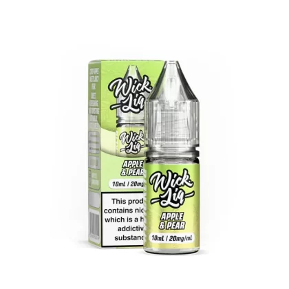 Wick Liq Bar Juice Apple & Pear 10ml Nic Salts E-Liquid