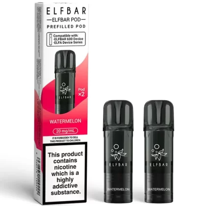 Watermelon Elf Bar 600 Pods (x2)