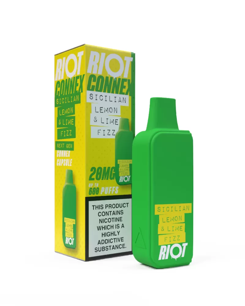 Sicilian Lemon & Lime Fizz Riot Connex Pod - Image 3