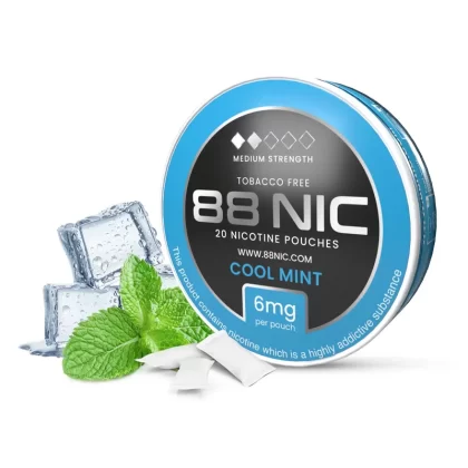 88 Nic Cool Mint Nicotine Pouches