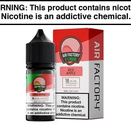 RED APPLE BY AIR FACTORY SALT 30ML