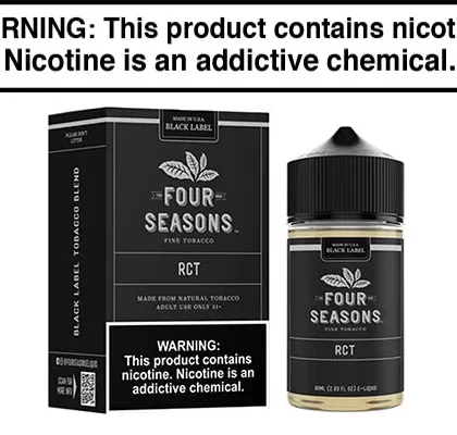 RCT BY FOUR SEASONS BLACK LABEL 60ML