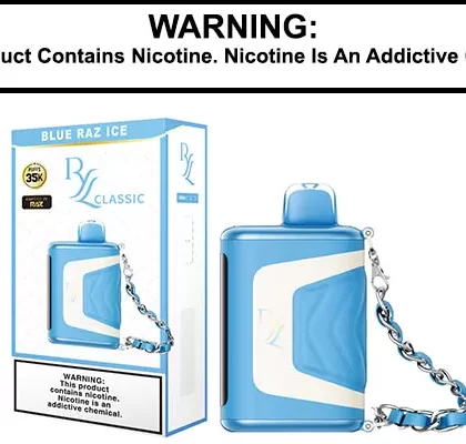 RAZ RYL CLASSIC 35K DISPOSABLE VAPE – 35,000 PUFFS