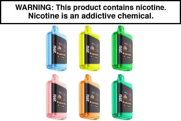 RAZ DC25000 DISPOSABLE VAPE – 25,000 Puffs
