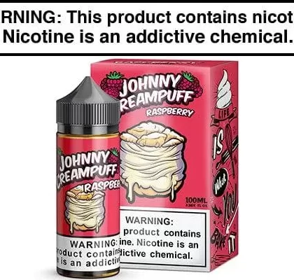 RASPBERRY BY JOHNNY CREAMPUFF 100ML
