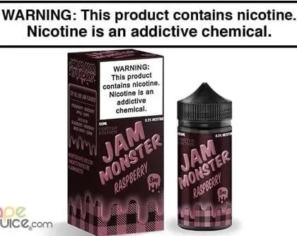 RASPBERRY BY JAM MONSTER 100ML