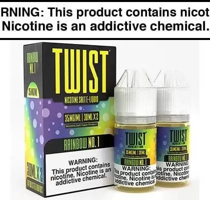 RAINBOW NO. 1 BY TWIST SALT 60ML