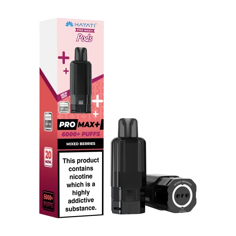 Mixed Berries Hayati Pro Max+ Refill Pack