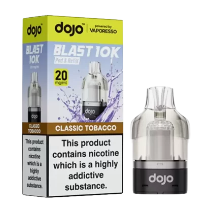 Classic Tobacco Dojo Blast 10K Refill Pack