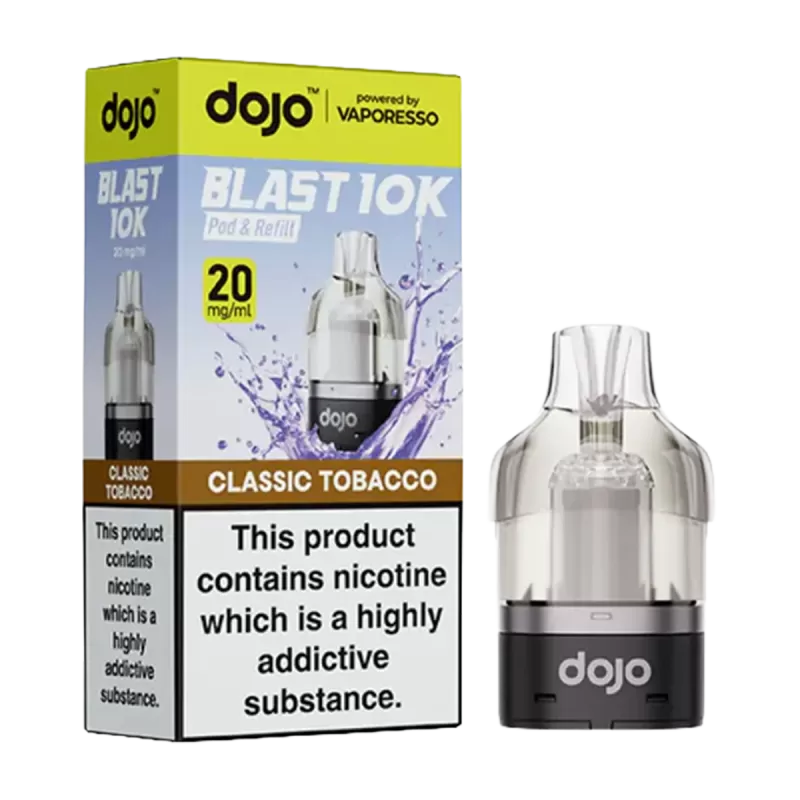 Classic Tobacco Dojo Blast 10K Refill Pack