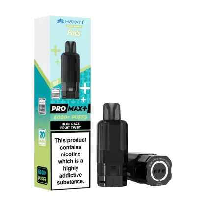 Blue Razz Fruit Twist Hayati Pro Max+ Refill Pack