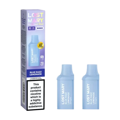 Blue Razz Lemonade Lost Mary BM600 Pods