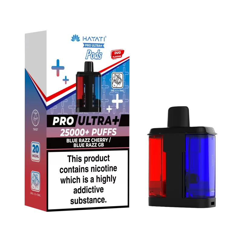Blue Razz Cherry / Blue Razz GB Hayati Pro Ultra Plus Refill Pack