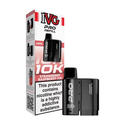 Strawberry Raspberry Ice IVG Pro 12 Refill Pack