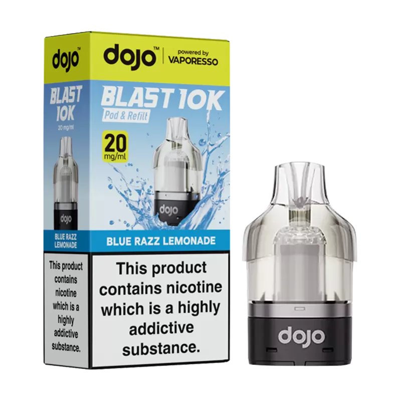 Blue Razz Lemonade Dojo Blast 10K Refill Pack