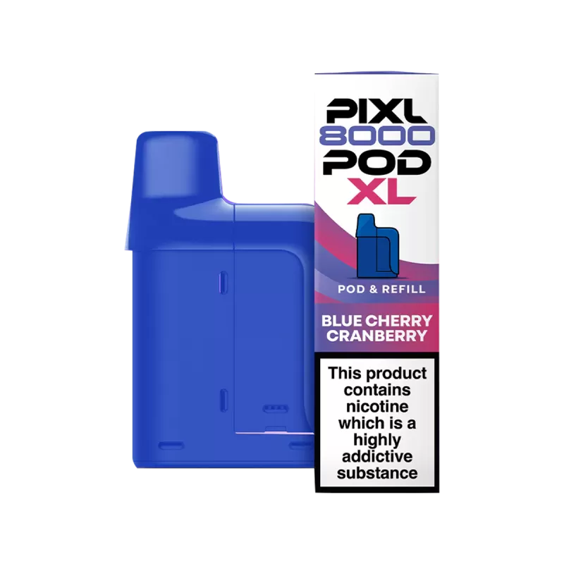 Blue Cherry Cranberry Pixl 8000 Refill Pack