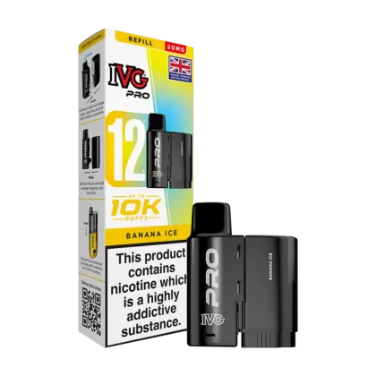 Banana Ice IVG Pro 12 Refill Pack