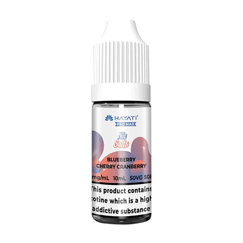 Blueberry Cherry Cranberry Nic Salt by Hayati Pro Max 10ml