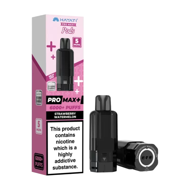 Strawberry Watermelon Hayati Pro Max+ Refill Pack - Image 2