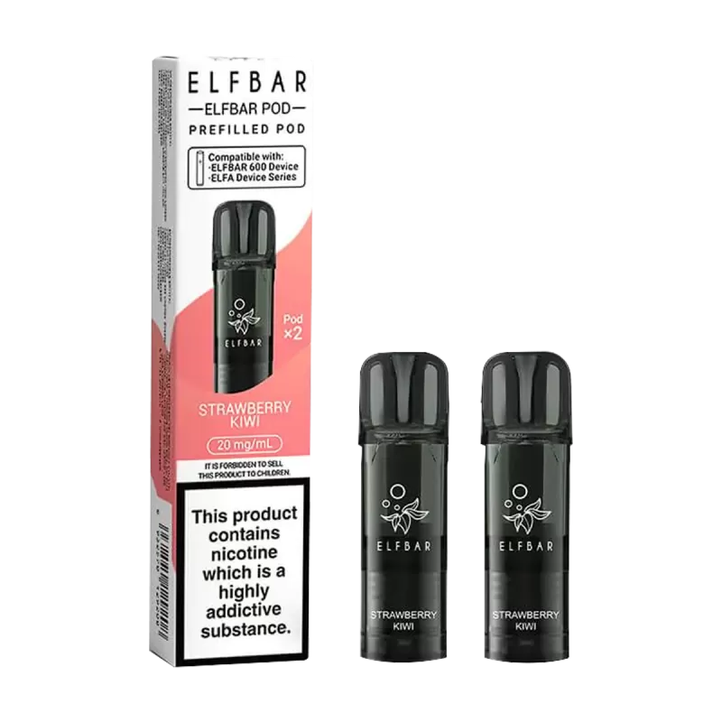 Strawberry Kiwi Elfbar 600 Pods