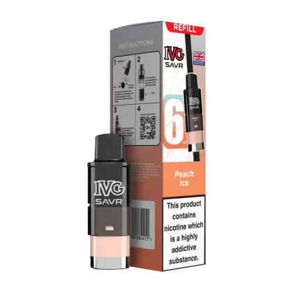 Peach Ice IVG SAVR Refill Pack