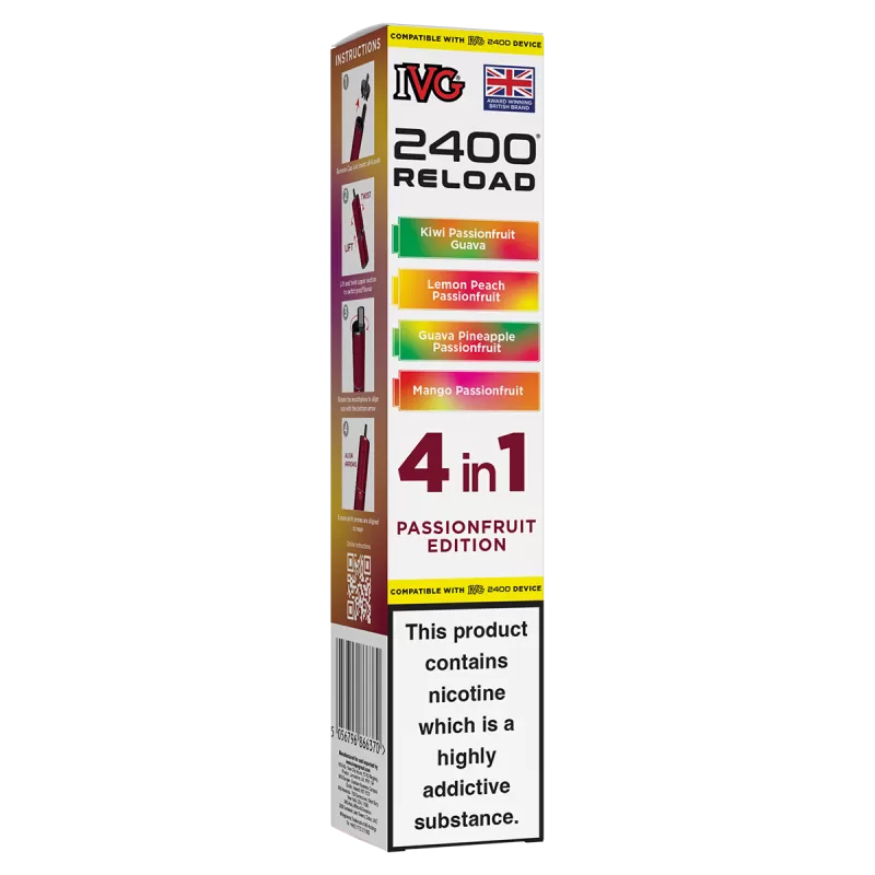 Passionfruit Edition IVG 2400 Refill Pods