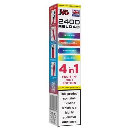 Fruit 'N' Mint Edition IVG 2400 Refill Pods