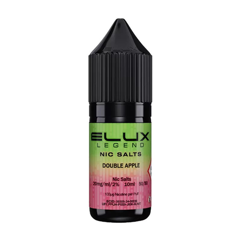 Double Apple Nic Salt by Elux 10ml