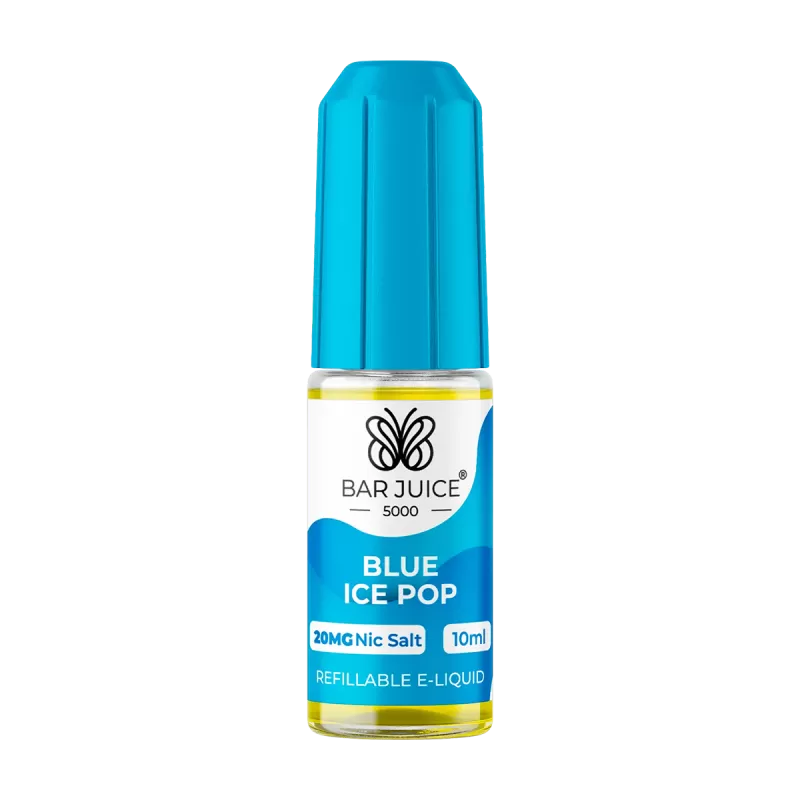 Blue Ice Pop Nic Salt by Bar Juice 5000 - Image 2