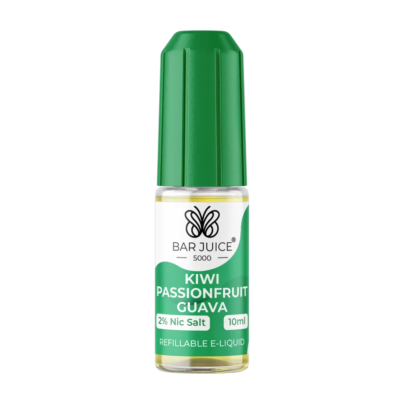 Kiwi Passionfruit Guava Nic Salt by Bar Juice 5000 - Image 2