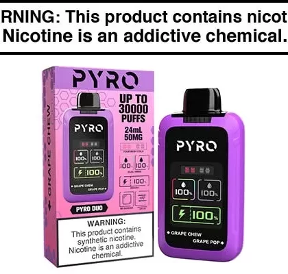 PYRO DUO 30K PUFF DISPOSABLE VAPE