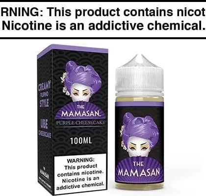 PURPLE CHEESECAKE BY THE MAMASAN 100ML