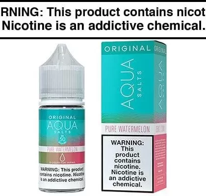 PURE WATERMELON BY AQUA SALT 30ML