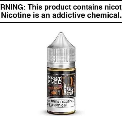 PUMPKIN BISCOTTI BY MRKT PLCE SALTS 30ML