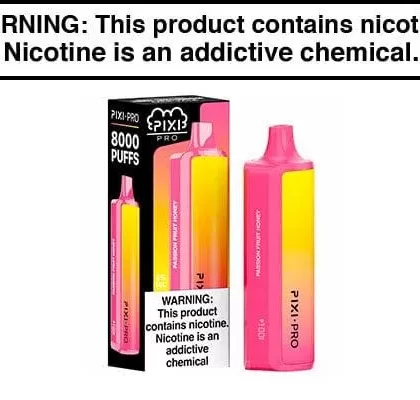 PUFF PIXI PRO DISPOSABLE VAPE – 8000 PUFFS