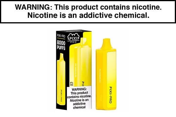 PUFF PIXI PRO DISPOSABLE VAPE – 8000 PUFFS - Image 3