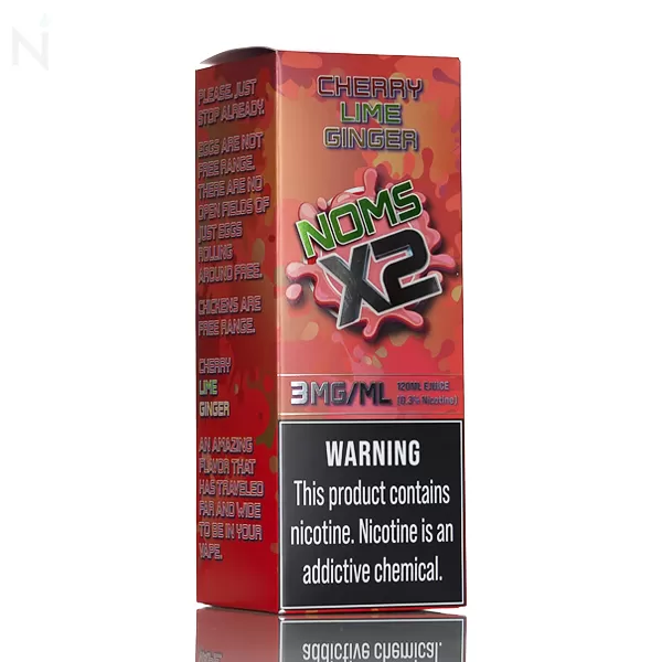 NOMS X2 E Liquid- Cherry Lime Ginger - Image 3