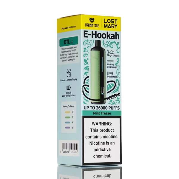 Lost Mary X Urban Tale 26000 Puff E-Hookah - Image 3
