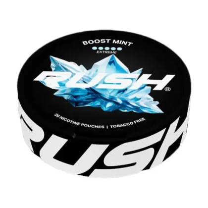 RUSH Extreme Boost Mint Nicotine Pouches