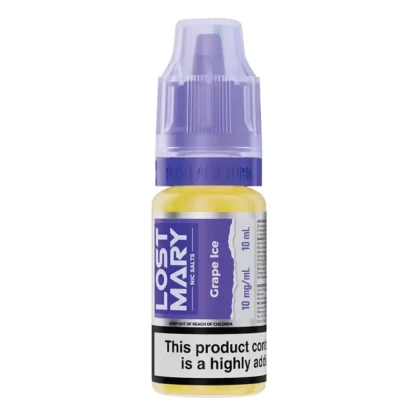 Grape Ice Nic Salt E-Liquid by Lost Mary (10ml)