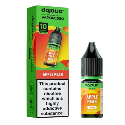 Apple Pear Nic Salt E-Liquid by Dojoliq (10ml)