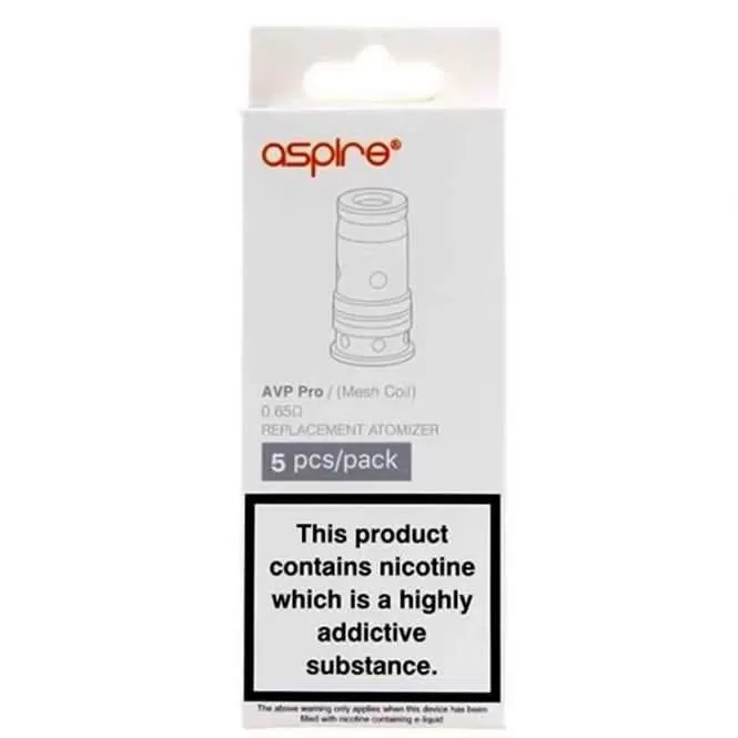 AVP Pro Replacement Coils by Aspire (5 Pack) - Image 2
