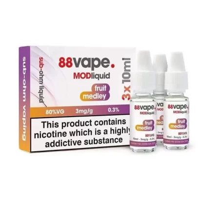 Fruit Medley MOD E-Liquid by 88vape (3 x 10ml)
